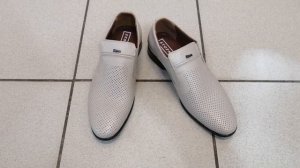 Классические мужские, летние туфли.