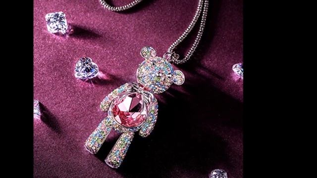 J NINA Bear Princess Jewelry Necklace смотреть онлайн