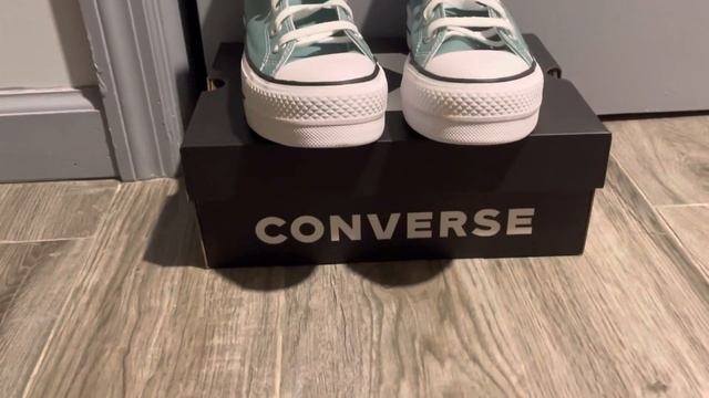 Unboxing the Chunk Taylor All Star Lift Platform Surplus Canvas - 🌊 Ocean Stone Color Converse 🌊 смотреть онлайн