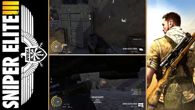 Sniper Elite 3 - Co-Op - Part 04 - Fort Rifugio смотреть онлайн