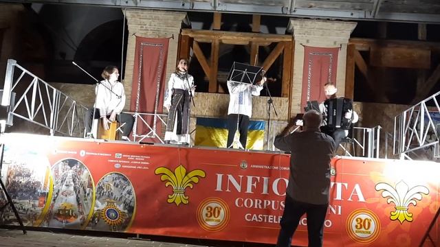 2°brano Gruppo Ucraino Di LINZ (Austria) In XXX FESTIVAL Del FOLCLORE 12-19 Giugno 2022