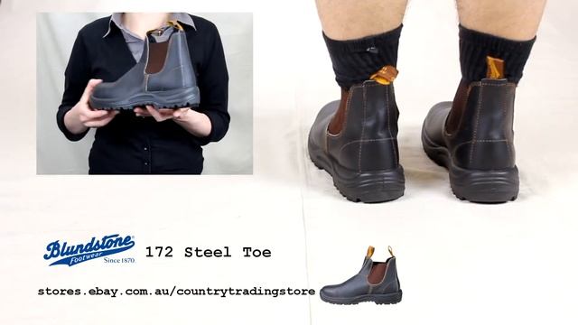 Blundstone 172 Steel Toe Safety Boot смотреть онлайн