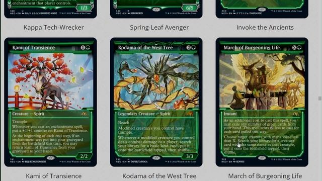 ASMR MTG Reading Kamigawa Cards New Set смотреть онлайн