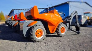 Мини погрузчик НАНУК. Труба дело