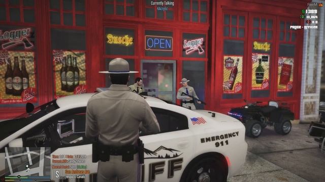 GTA V FiveM BSG Roleplay #9 (LEO) | Robbery Standoff смотреть онлайн
