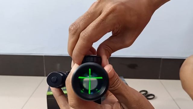 UNBOXING M9 Riflescope M9 LS 3-10x42E With Laser Sight