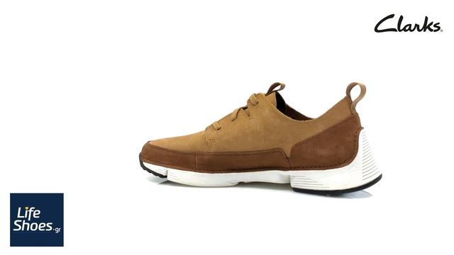 Clarks Tri Solar Tan Combi Ανδρικά Ανατομικά Sneakers Ταμπά (26152316) смотреть онлайн