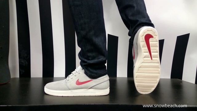 NIKE SB LUNAR STEFAN JANOSKI wolf grey gym red sail 654857 061 смотреть онлайн