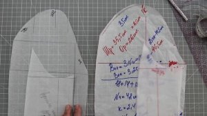 Втачиваем рукава в пройму пальто | 1 часть | Корректировка выкройки из журнала "Бурда ".