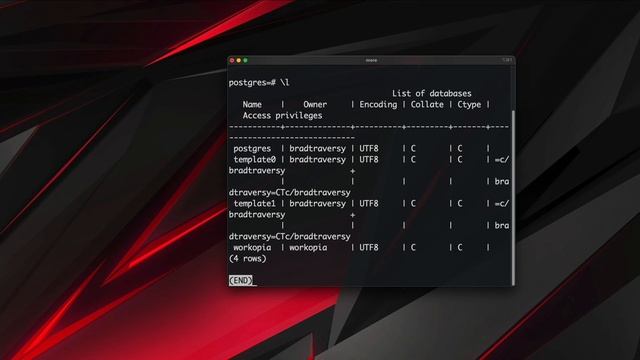 005. Create Database & User смотреть онлайн