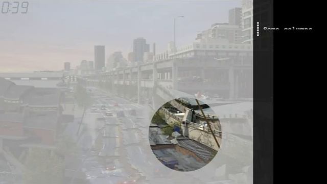 Alaskan Way Viaduct - Earthquake Simulation смотреть онлайн