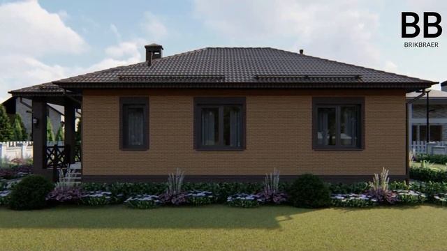 Строительство домов Ростов-на-Дону. Проект дома 112 кв.м.