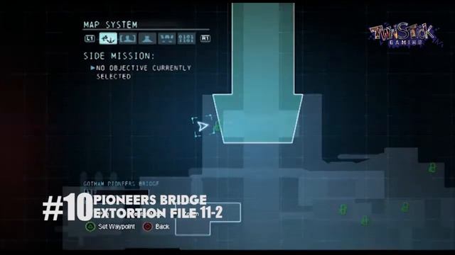 BATMAN ARKHAM ORIGINS - EXTORTION FILES - PIONEERS BRIDGE (COLLECTABLES) смотреть онлайн