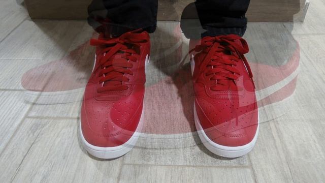 Unboxin/MiniReview Nike Court Vision Low Rojos Español смотреть онлайн