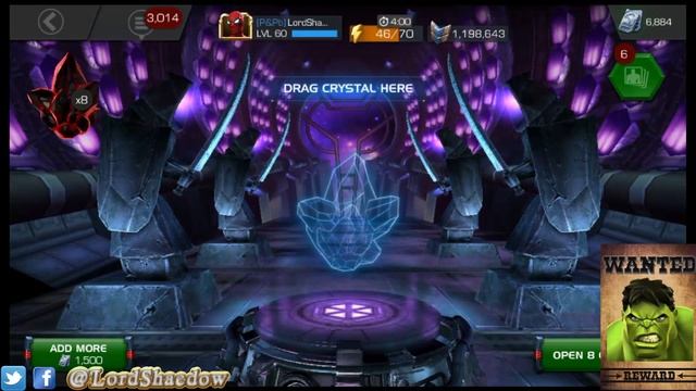 Marvel Contest of Champions - The Hunt For Blade 5 NightStalker / 10 DayWalker Crystals смотреть онлайн