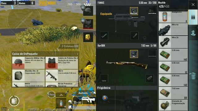JOGUEI COM A NOVA ARMA FAMAS É BOA??|PUBG MOBILE смотреть онлайн
