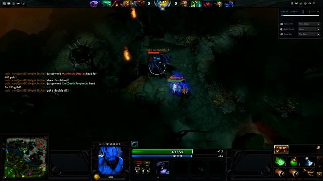 Dota 2 Nightstalker Ursa & D.P. ownage смотреть онлайн