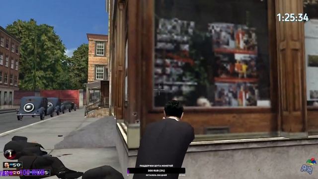 Ночь, стрим, мафия | Шут стримит Mafia The City Of Lost Heaven | Мафия 1 оригинал #2 смотреть онлайн