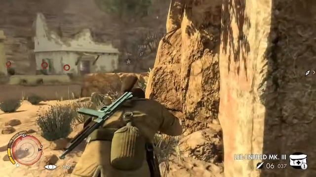 Sniper Elite 3 Wall Bounce Double Kill смотреть онлайн