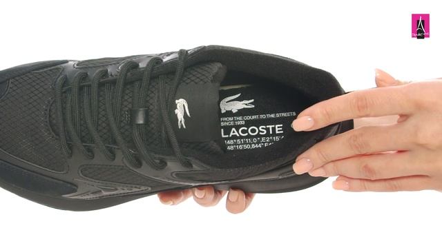 3905502 Видеообзор I Женские кроссовки LACOSTE L003 EVO 124 2 SFA
