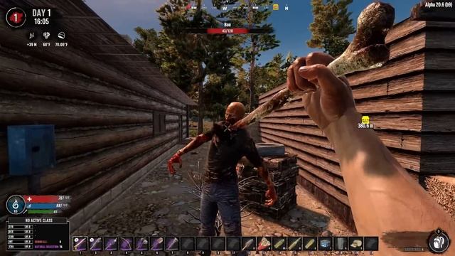 7 Days to Die - REBIRTH Overhaul Mod - Survivor - Day 1 смотреть онлайн