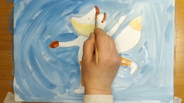 Мастер-класс по рисованию «Лисёнок» смотреть онлайн
