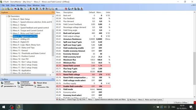 Управление Mentor MP осуществляется с помощью потенциометра. смотреть онлайн