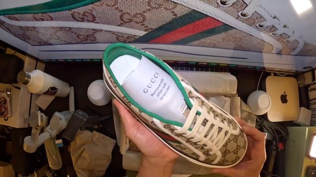 Gucci (GG Tennis 1977) Unboxing- ASMR