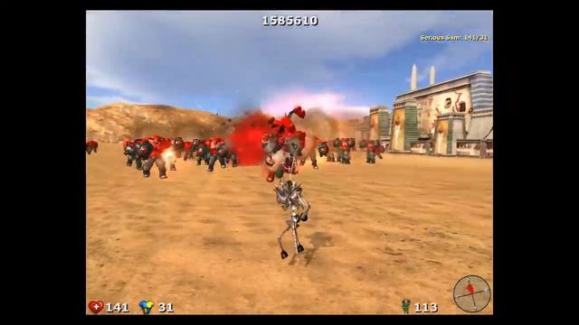 Serious Sam 2 - InSamnity MOD - Bonus: Dunes [ENEMY RATE: x100] [ALL STATS: MAX] смотреть онлайн
