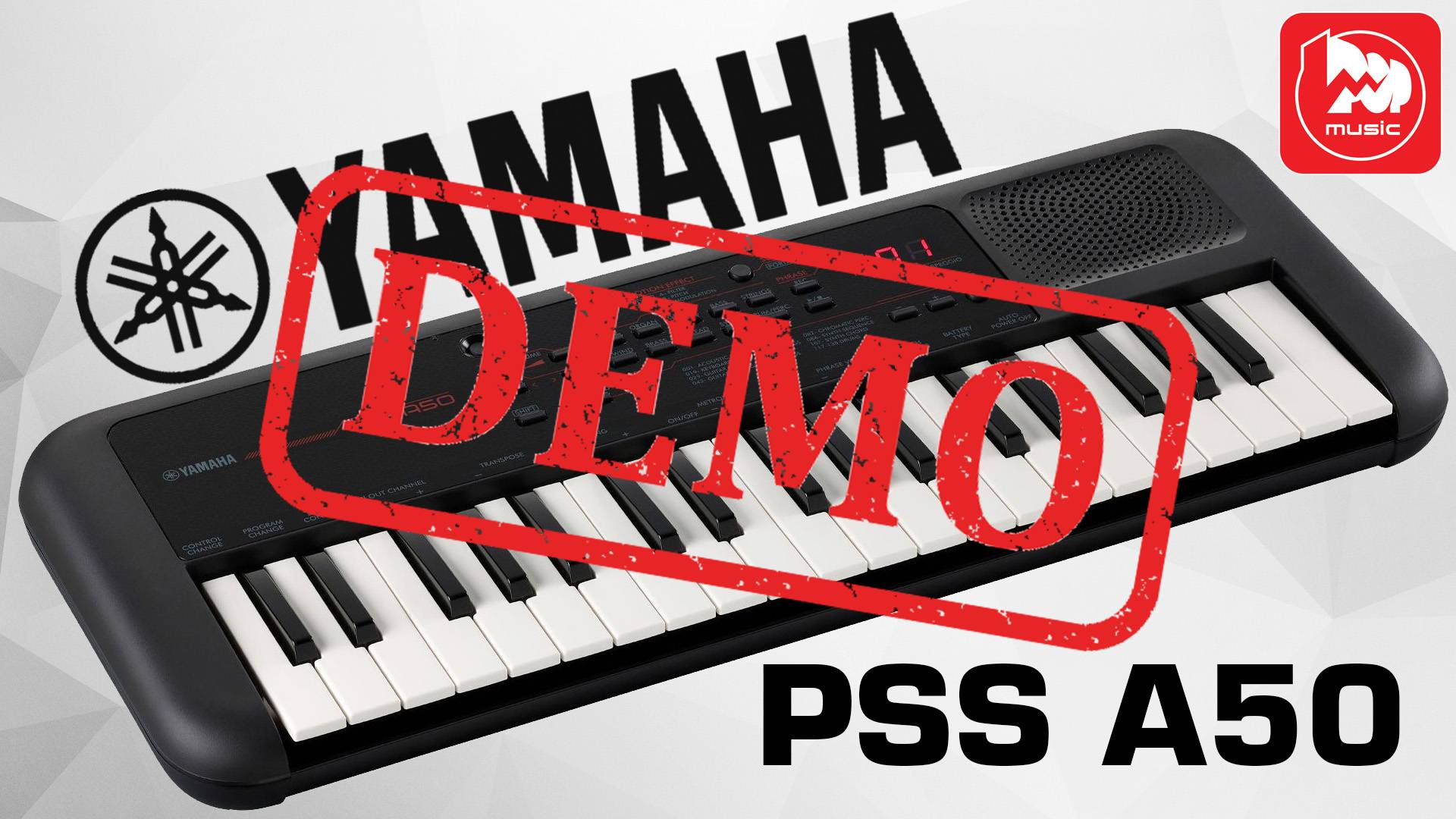 Синтезатор/Midi контроллер YAMAHA PSS-A50 - демонстрация звучания смотреть онлайн