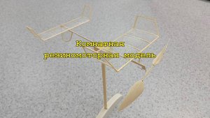 Комнатная резиномоторная модель