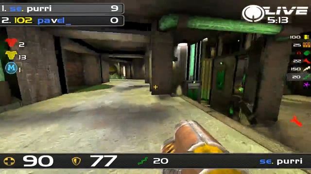 [Adroits LAN] QL Duel Group B: pavel vs. purri - MAP 1 (SILENCE) смотреть онлайн