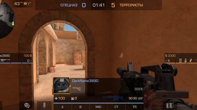 Дуэль Darkflame против Niki x IOS в STANDOFF 2 смотреть онлайн