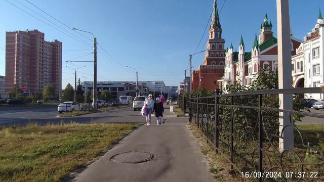 Эшкинина улица в Йошкар-Ола сентябрь 2024 смотреть онлайн