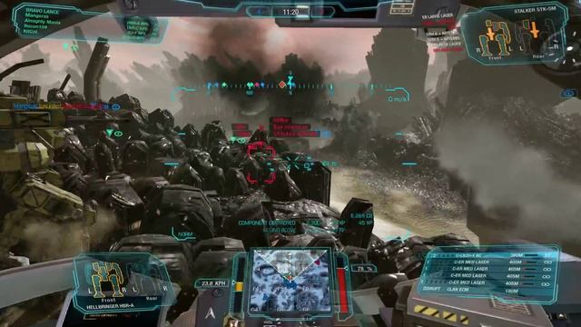 MWO: Gameplay #337 Hellbringer-A Pumpgun :) смотреть онлайн