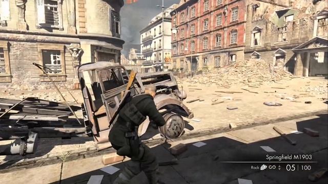 Sniper Elite V2 Remastered - PS4 Gameplay смотреть онлайн