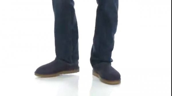 UGG Australia Mens Classic Mini  Leather Metallic