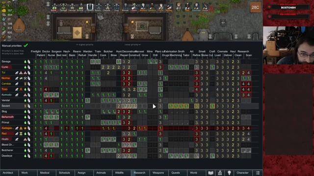Our First Stalker - Rimworld AvP: Bad Blood #25 смотреть онлайн