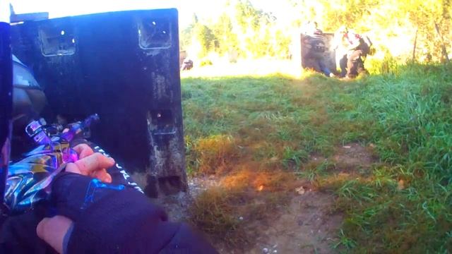 Bob Long Onslaught Shooting Uncapped at Lone Wolf Paintball Alien Invasion смотреть онлайн