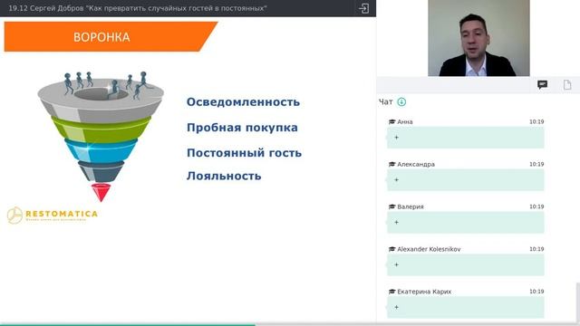 Сергей Добров "Как превратить случайных гостей в постоянных"