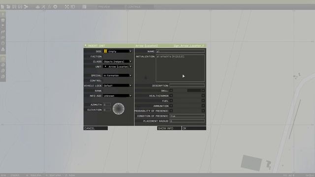 ARMA 3 Editor - 60. How to attach a red arrow to an object смотреть онлайн