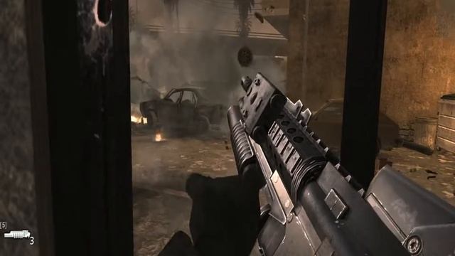 call of duty прохождение 6 миссия "болото"(1/2) смотреть онлайн