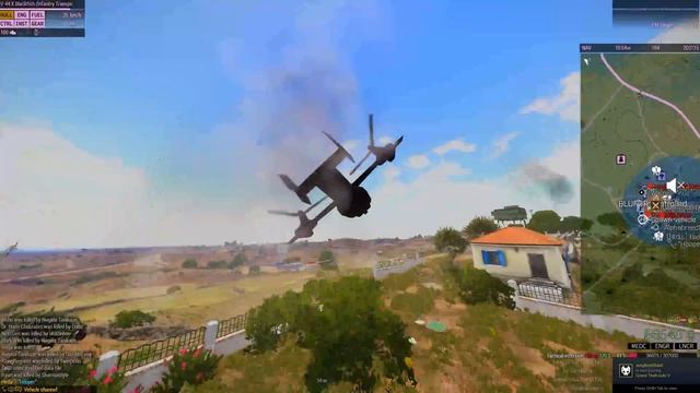 Arma 3 KOTH | Blackfish combat landings #5| Heda смотреть онлайн