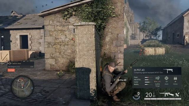 Sniper Elite 5 - Mission 6 Liberation: Secure The Crossing: Kill The Snipers 3/3 (Document) Gamepla смотреть онлайн