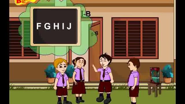 ABC School Chant Learning Song For Children going to school смотреть онлайн