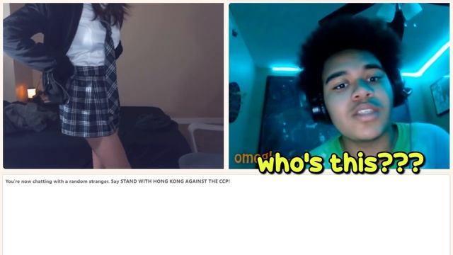FAKE GIRL Trolls THIRSTY Guys On OMEGLE (GIRL VOICE TROLLING)
