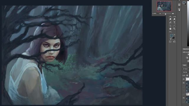 The Prey SPEED PAINTING / TIMELAPSE - Tiziana F. Ruiu смотреть онлайн