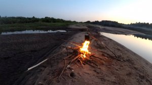 Рыбалка с ночёвкой в начале июня