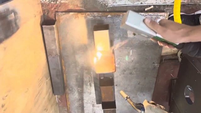 Работа лазерная чистка 3000 ватт. Деталь заказчика смотреть онлайн