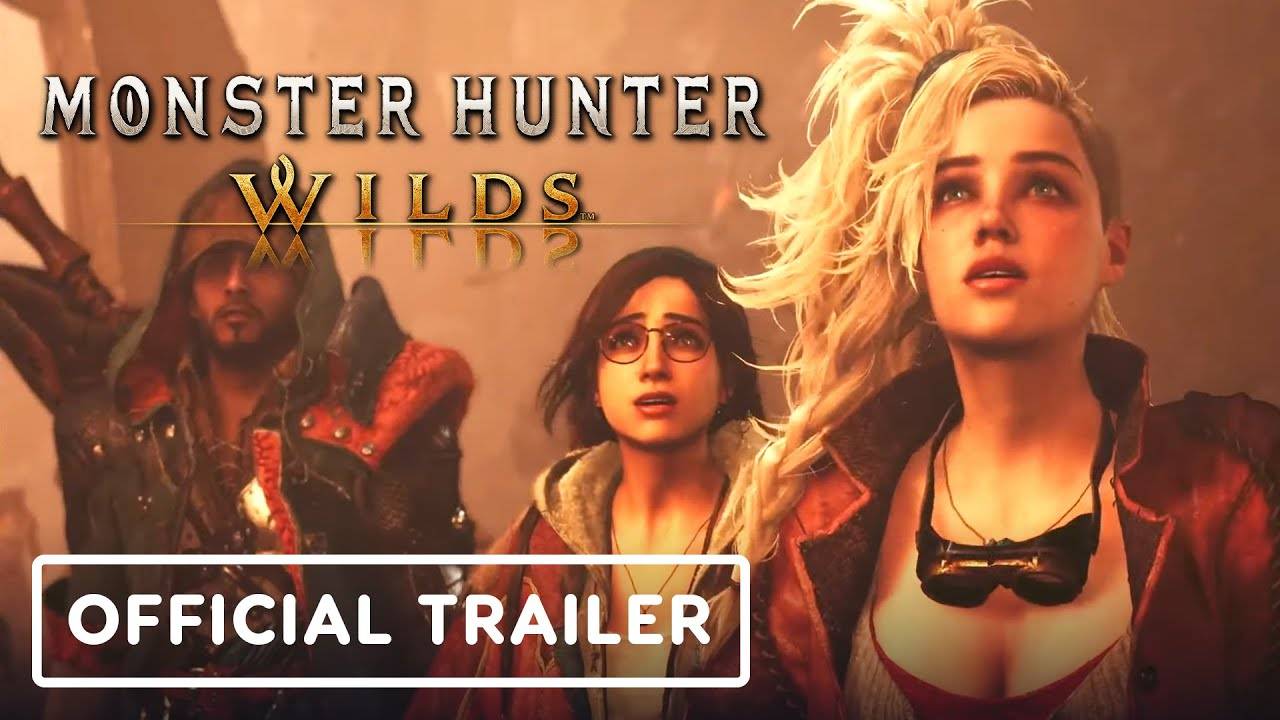 Monster Hunter Wilds - Официальный "The Black Flame" Трейлер смотреть онлайн